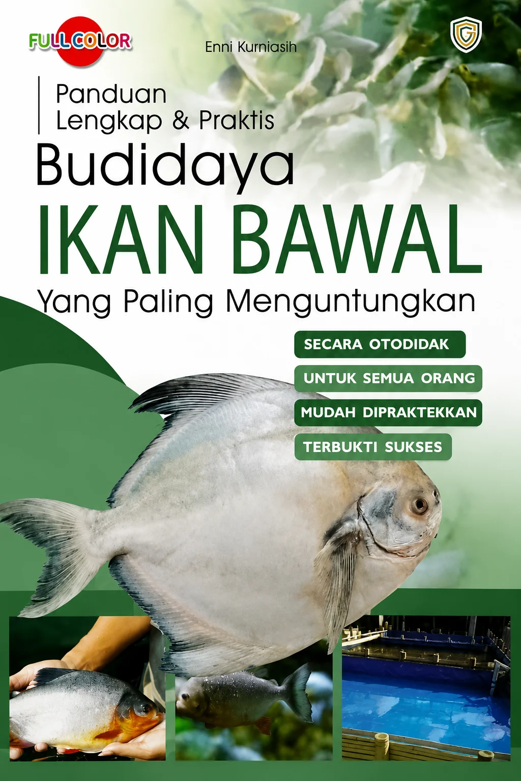 Panduan Lengkap & Praktis Budidaya IKAN BAWAL Yang Paling Menguntungkan