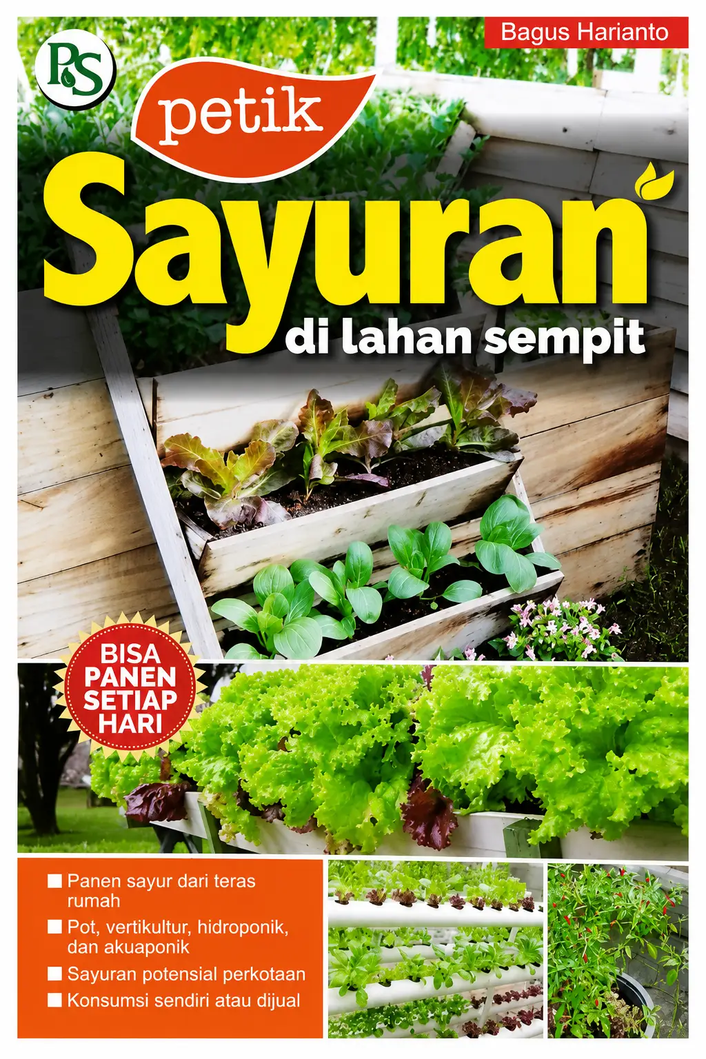 Pertik Sayuran di Lahan Sempit