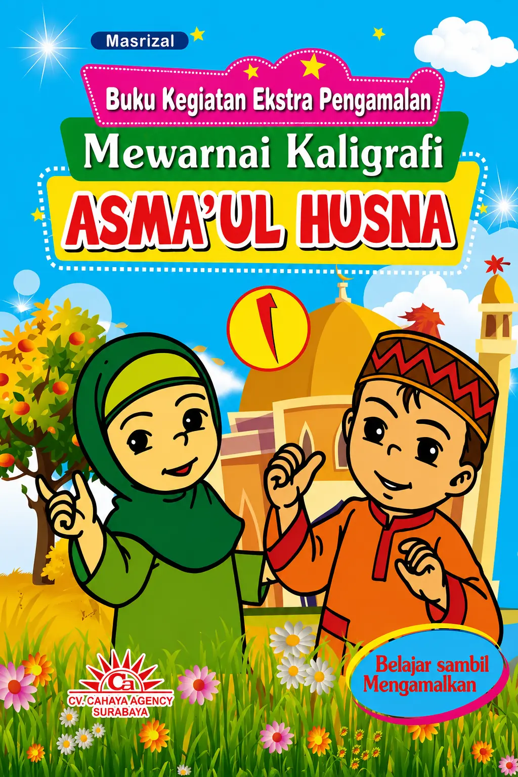 Kegiatan Ekstra Pengamalan: Mewarnai Kaligrafi Asma'ul Husna