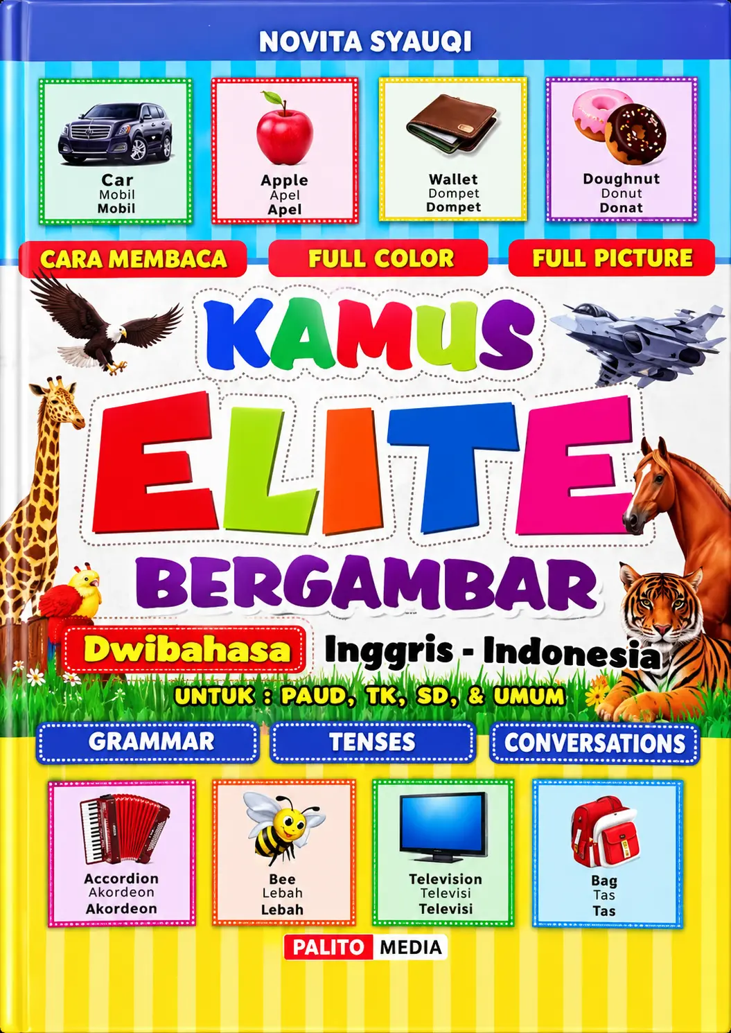 Kamus Elite Bergambar Dwibahasa Inggris-Indonesia