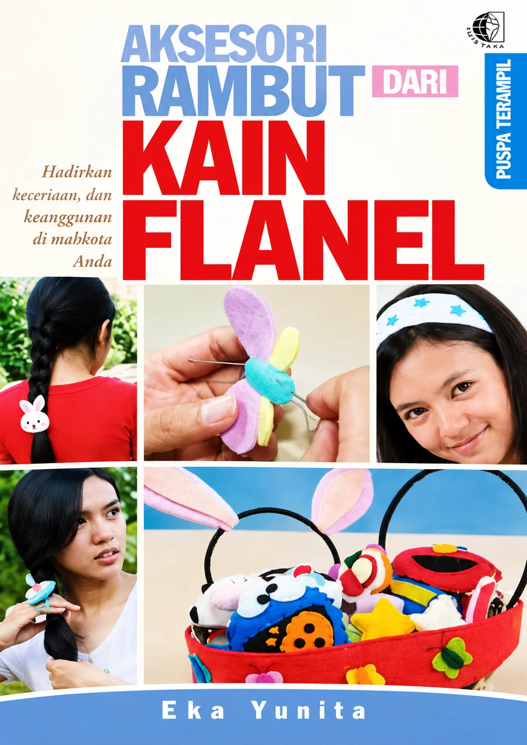 Aksesori Rambut Dari Kain Flanel