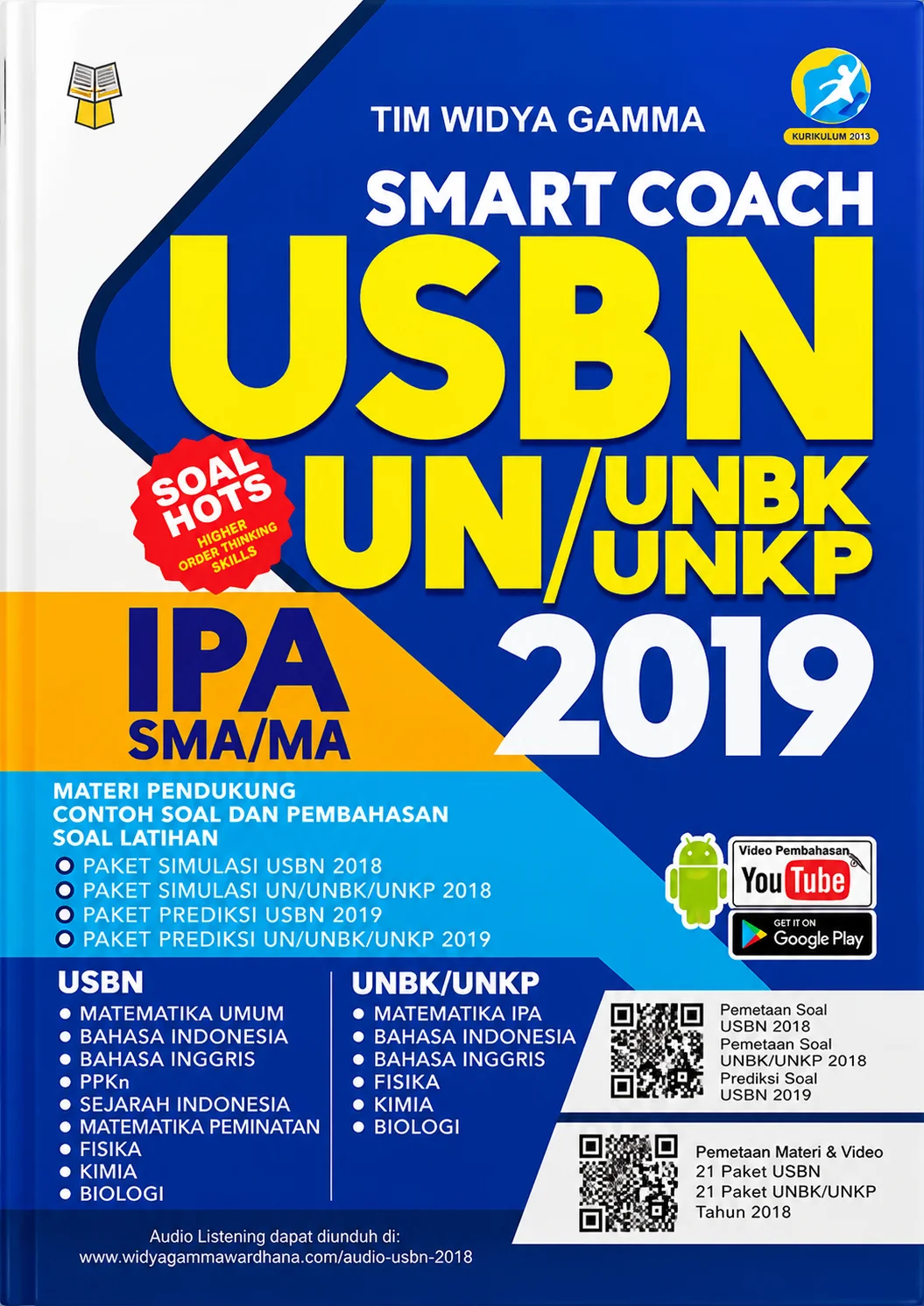 Smart Coach USBN-UNBK/UNKP untuk SMA/MA IPA 2019