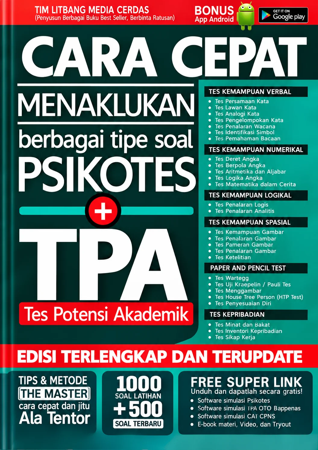 Cara Cepat Menaklukan Berbagai Tipe Soal Psikotes & TPA