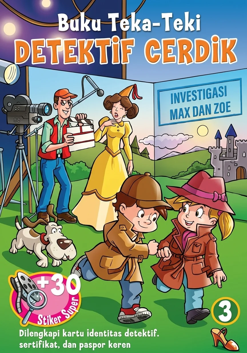 Buku Teka-Teki Detektif Cerdik